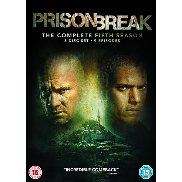 (未使用･未開封品)Prison Break - Seasons 1-4 [DVD] [Import] Prison Break - Season 1-4 [DVD]: Amazon.co.uk: Wentworth